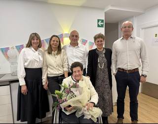 100 urte bete ditu gaur Isabel Martinek