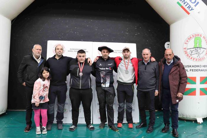 Haritz Aranguren 'Norde' hirugarren, Bizkaiko Harri Txikien Txapelketan