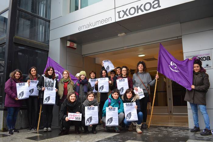 "Ez dago formula bakarra Martxoaren 8an protesta egiteko"