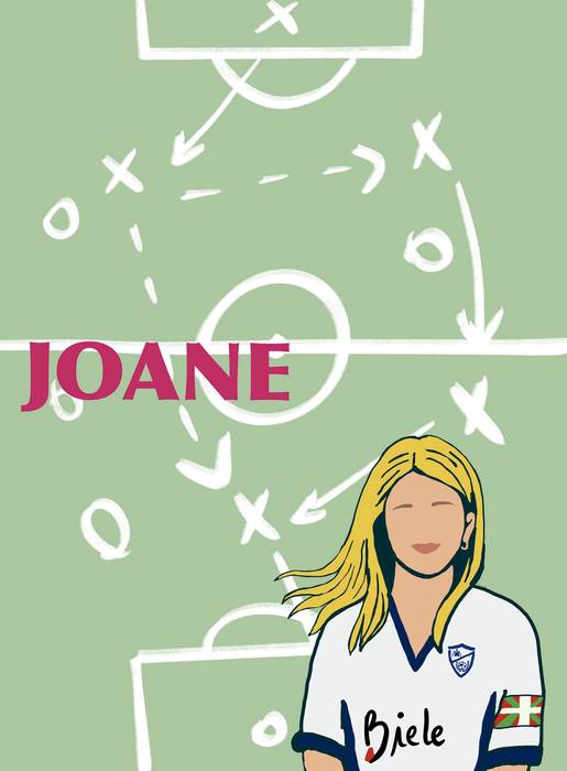 Joane Korta: "Futbolean hasi nintzenetik mailaz igotzea dut amets"