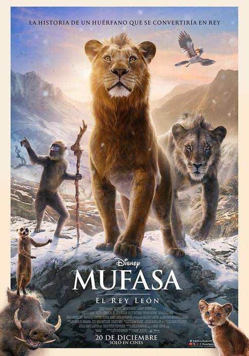 Zinema: 'Mufasa: el rey león' filma