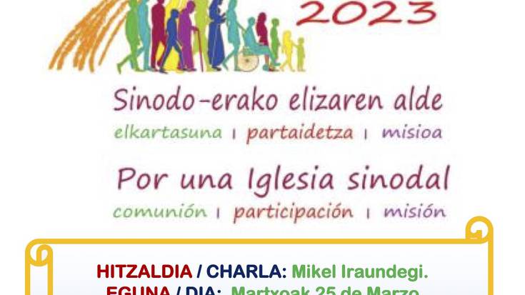 Sinodoari buruzko hitzaldia