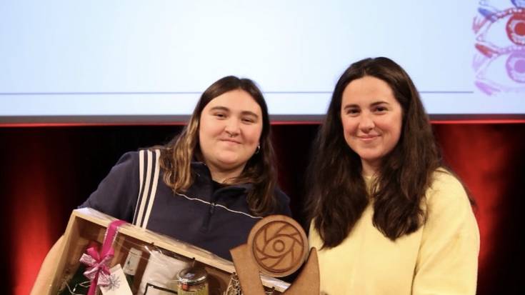 Eire Mayak Ikasle saria jaso du Huhezinema jaialdian