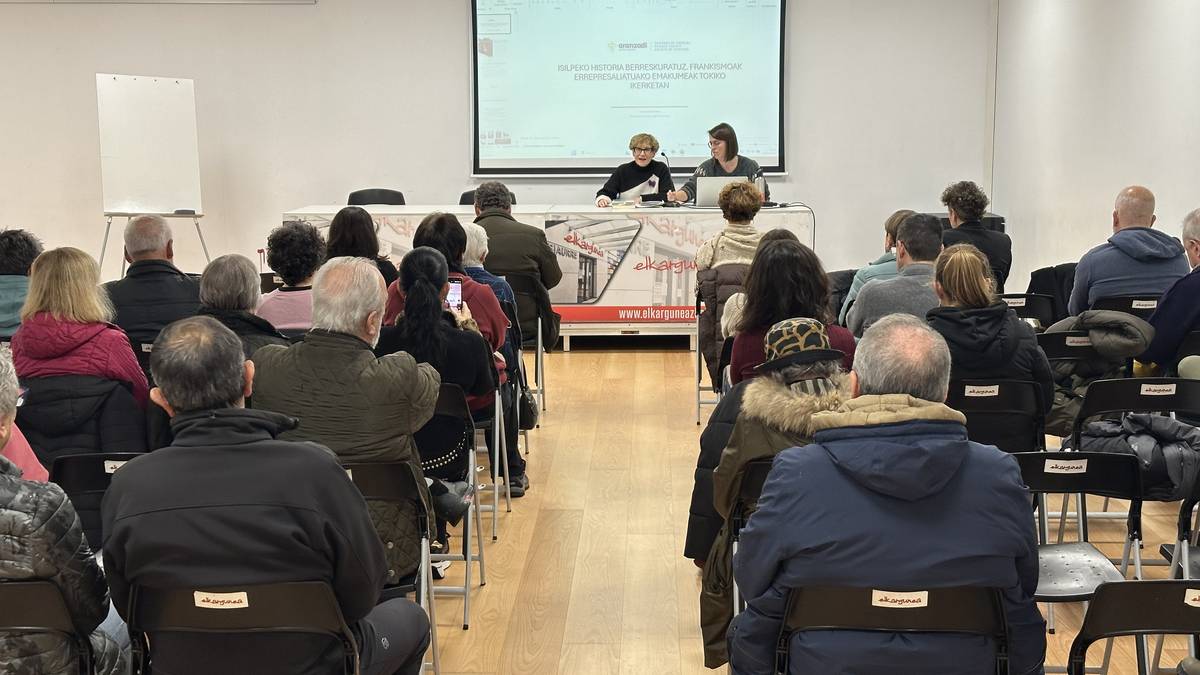 Frankismoak errepresaliatutako emakumeak izan ditu hizpide Zuloagak