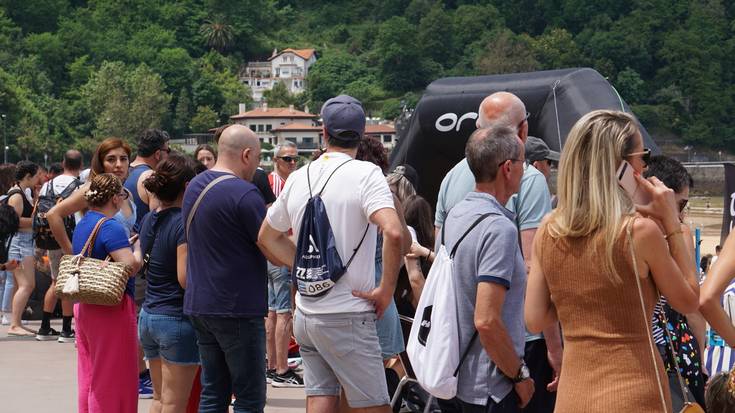 35. Zarauzko Triatloia irudietan: Bizikleta proba