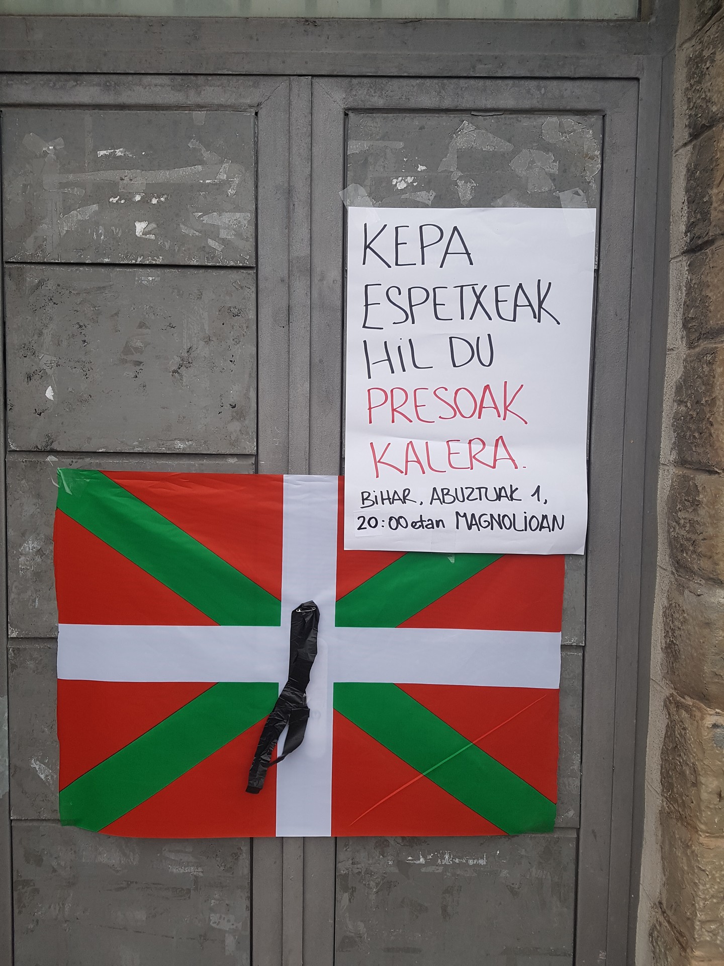 Kepa del Hoyoren heriotza salatzeko elkarretaratzea egingo da gaur
