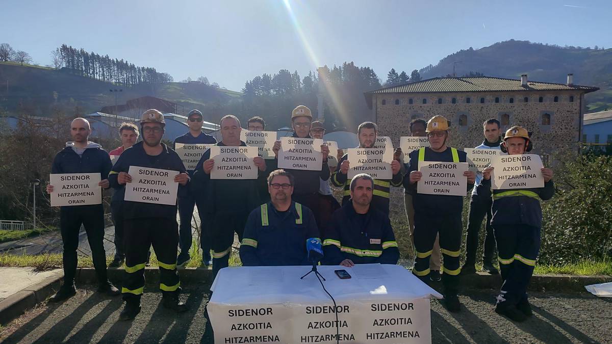 Sidenorreko langileentzat hitzarmen "duina" aldarrikatzeko, manifestazioa deitu dute ELAk eta LABek