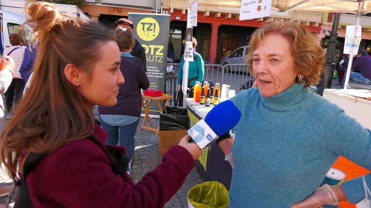 Ekonomia alternatibo eta solidarioaren Zarauzko VII. Azoka izan da