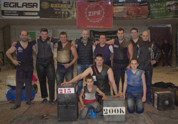 Marka berria lortu du Josu Iparragirre harri-jasotzaileak