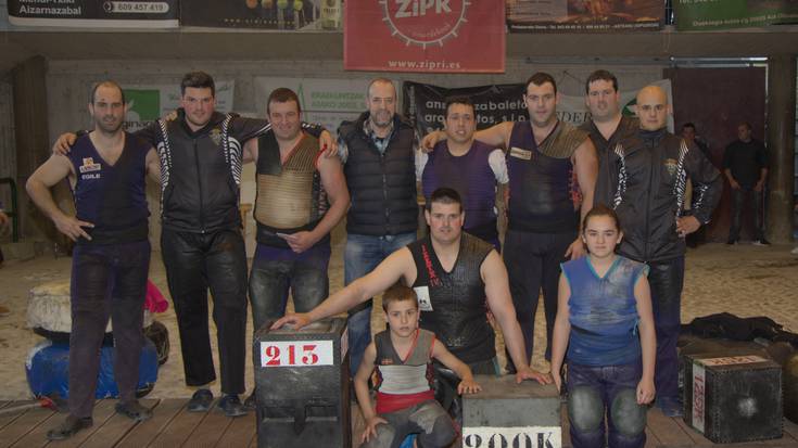 Marka berria lortu du Josu Iparragirre harri-jasotzaileak