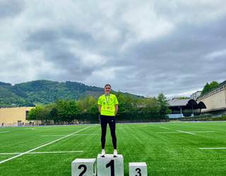 Naroa Azkue eta Djiara Ndao txapeldun, Gipuzkoako Atletismo Txapelketan
