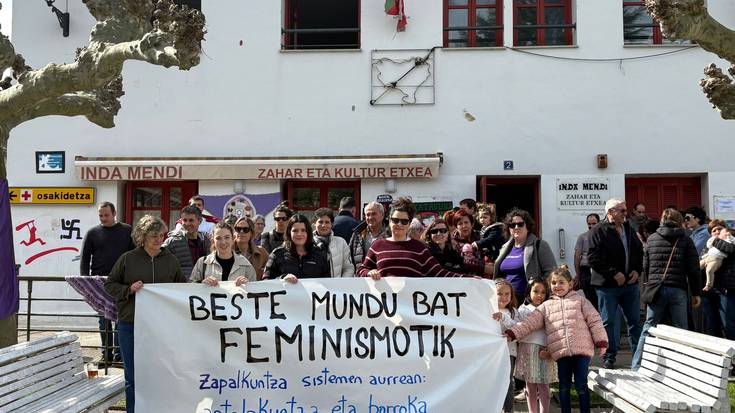 Aizarnazabalen ere feminismoa ardatz duen mundua aldarrikatu dute