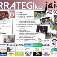 Urrategiko jaiak: auzotarren bazkaria