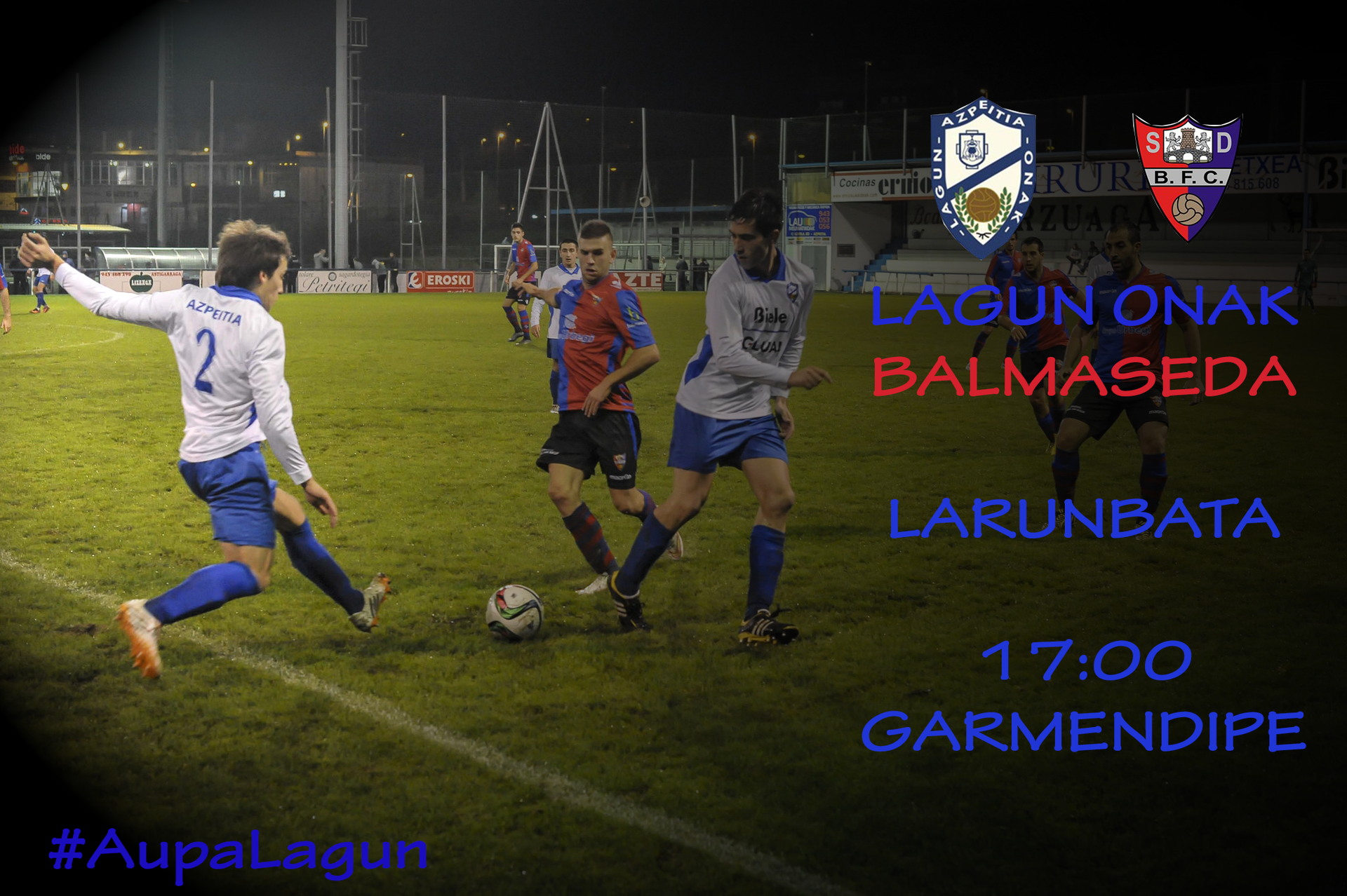 Larunbatean 17:00etan Balmasedaren bisita ...