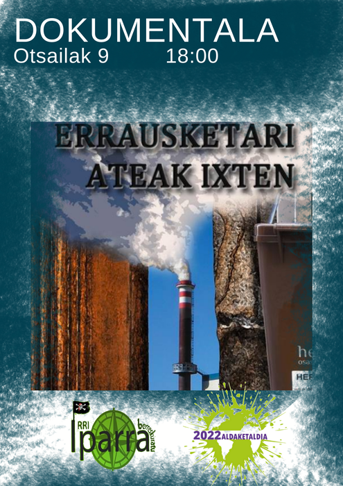 'Errausketari ateak ixten' dokumentala