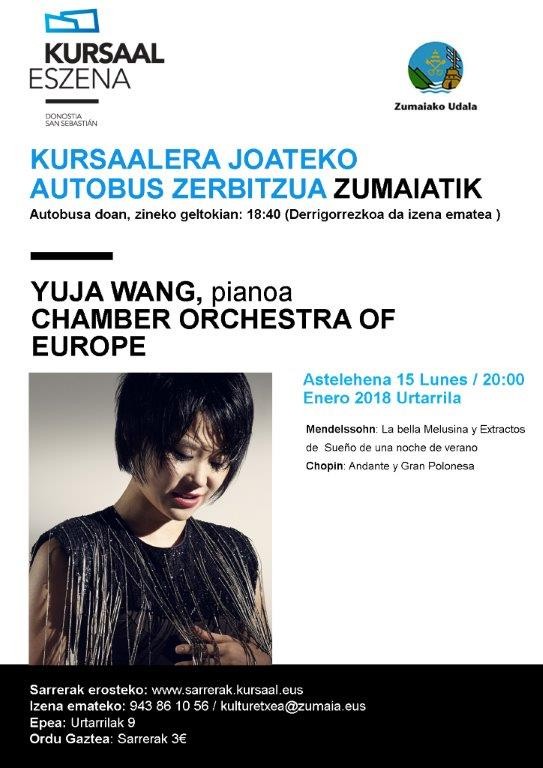Kursaalera joateko autobus zerbitzua
