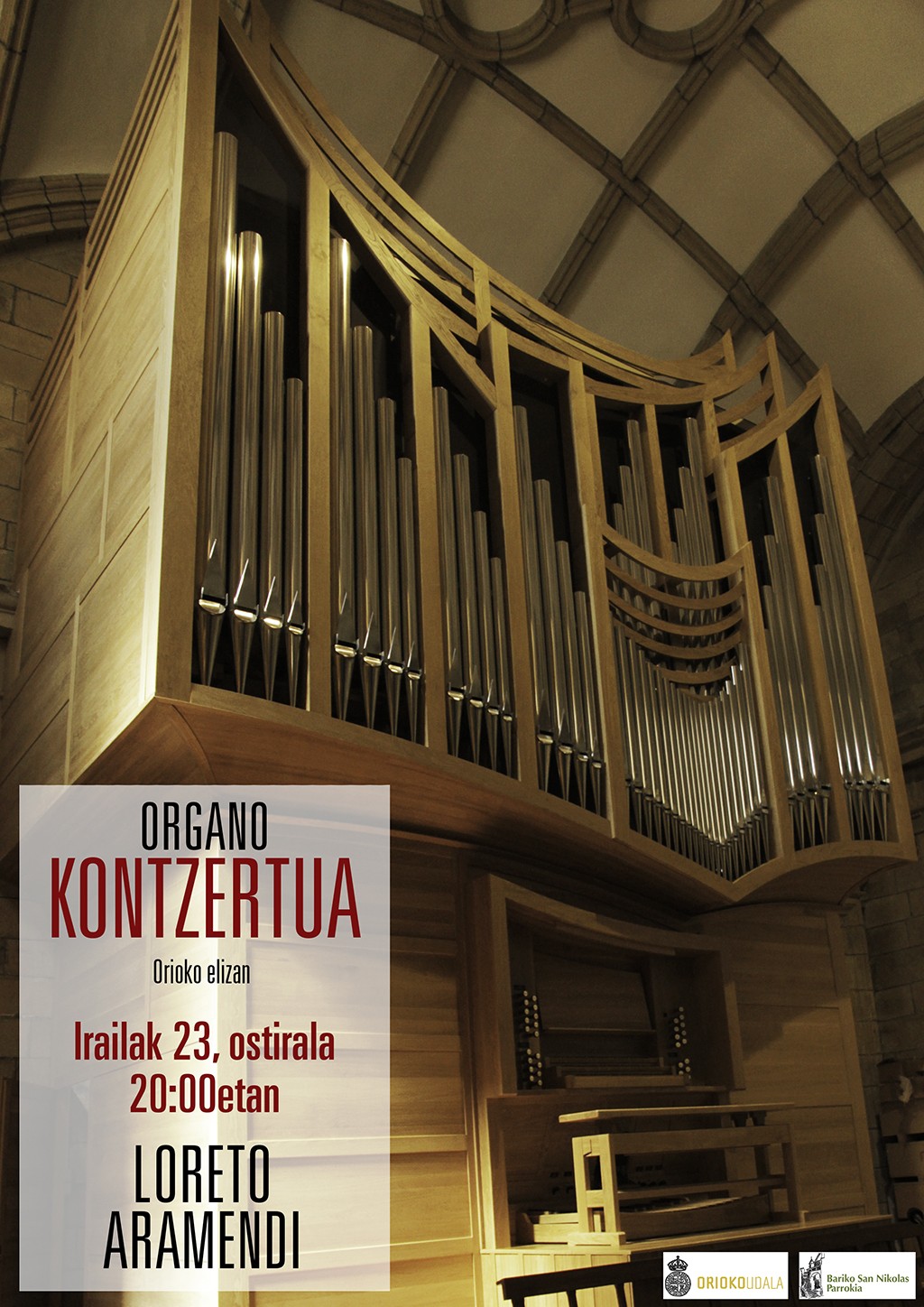 Loreto Aramendiren organo-kontzertua