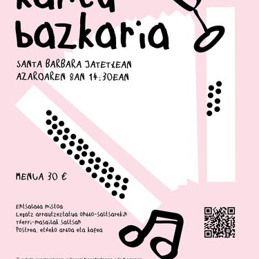 Bazkaria: Zirikaren kantu bazkaria