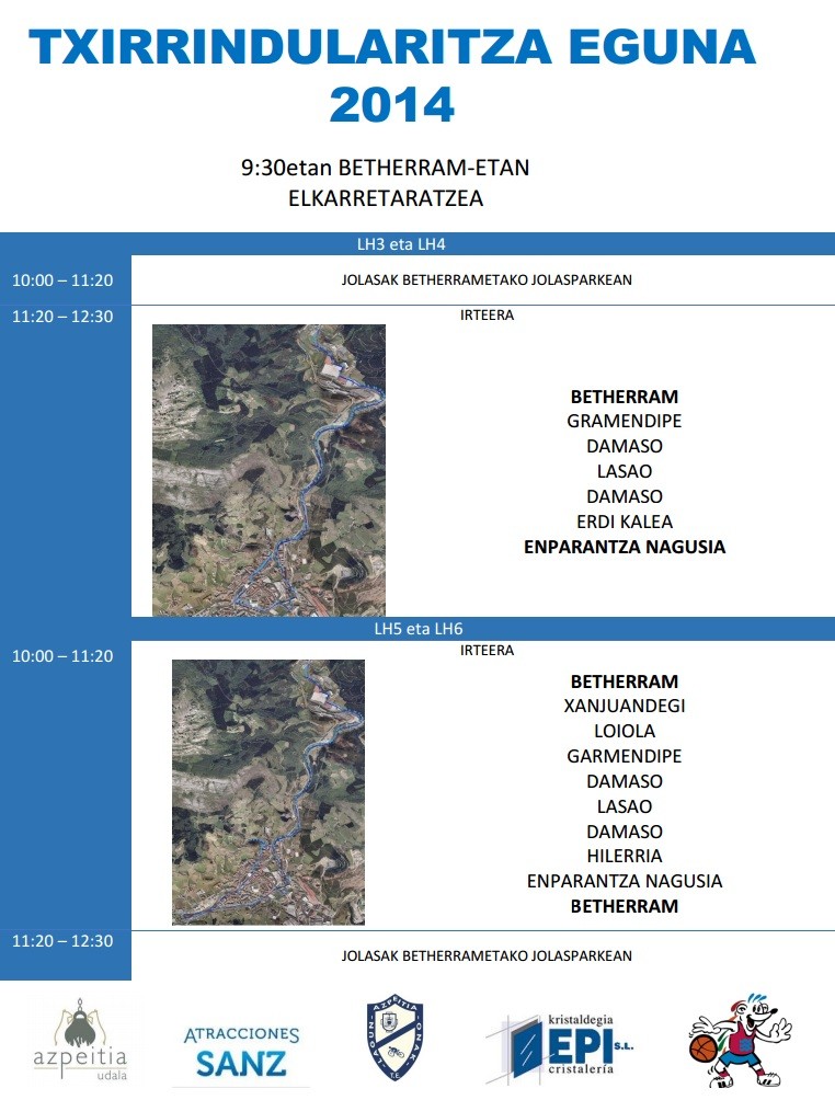 Umeen Txirrindulari Eguna ospatuko dute bihar herriko gaztetxoek