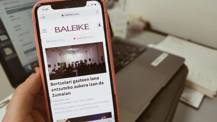 Baleike.eus-ek 1,6 milioi bisita izan ditu 2023an