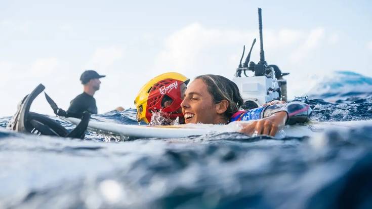 Championship Tourreko sailkapenean gora egin du Nadia Erostarbek, Tahitin egindako lanari esker