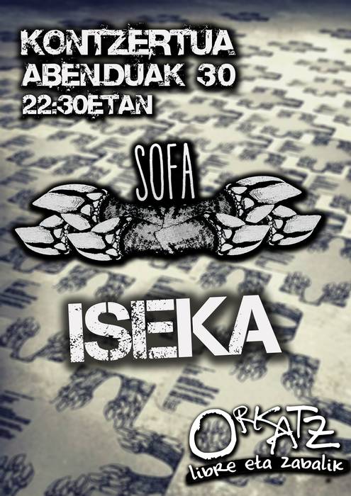 Kontzertua: Sofa + Iseka