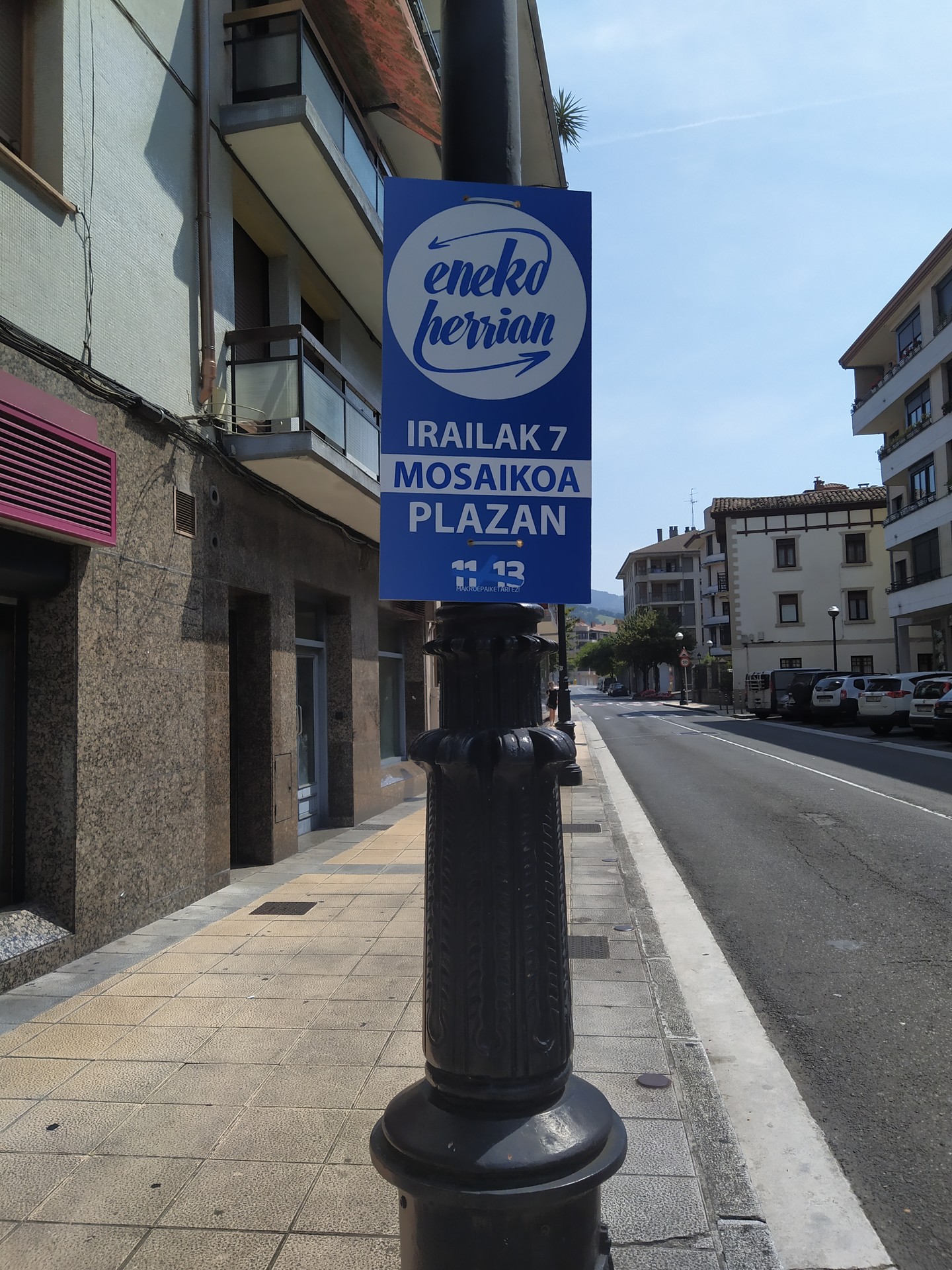 Datorren asteko ekitaldia prestatzen gabiltza.