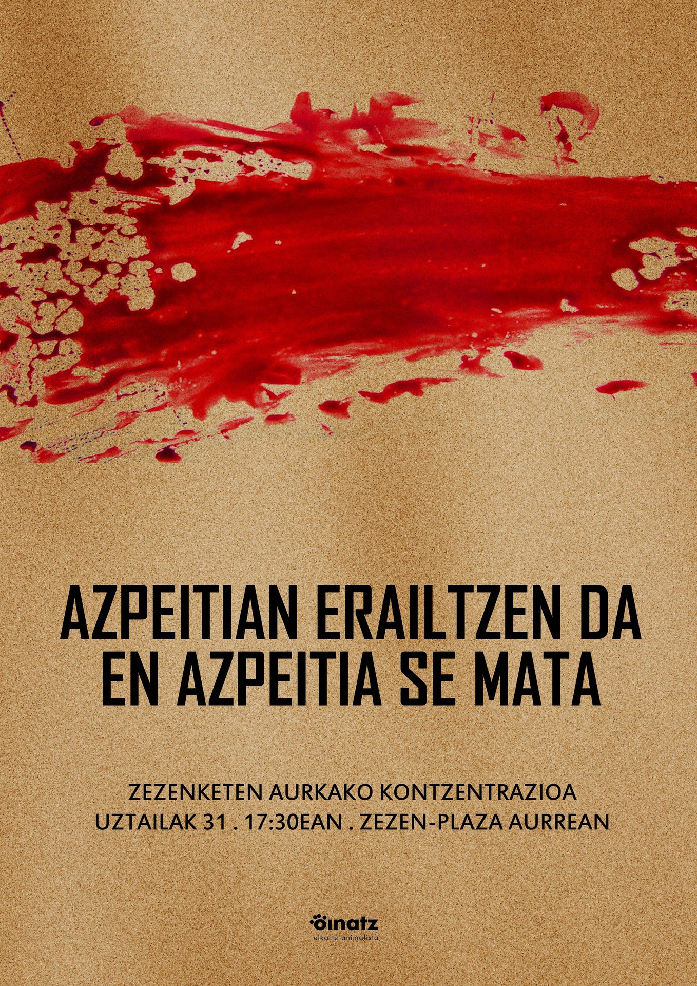 Oinatz "haserre", Udalak zezenketen kontrako elkarretaratzea festa egitarauan ez duelako sartu