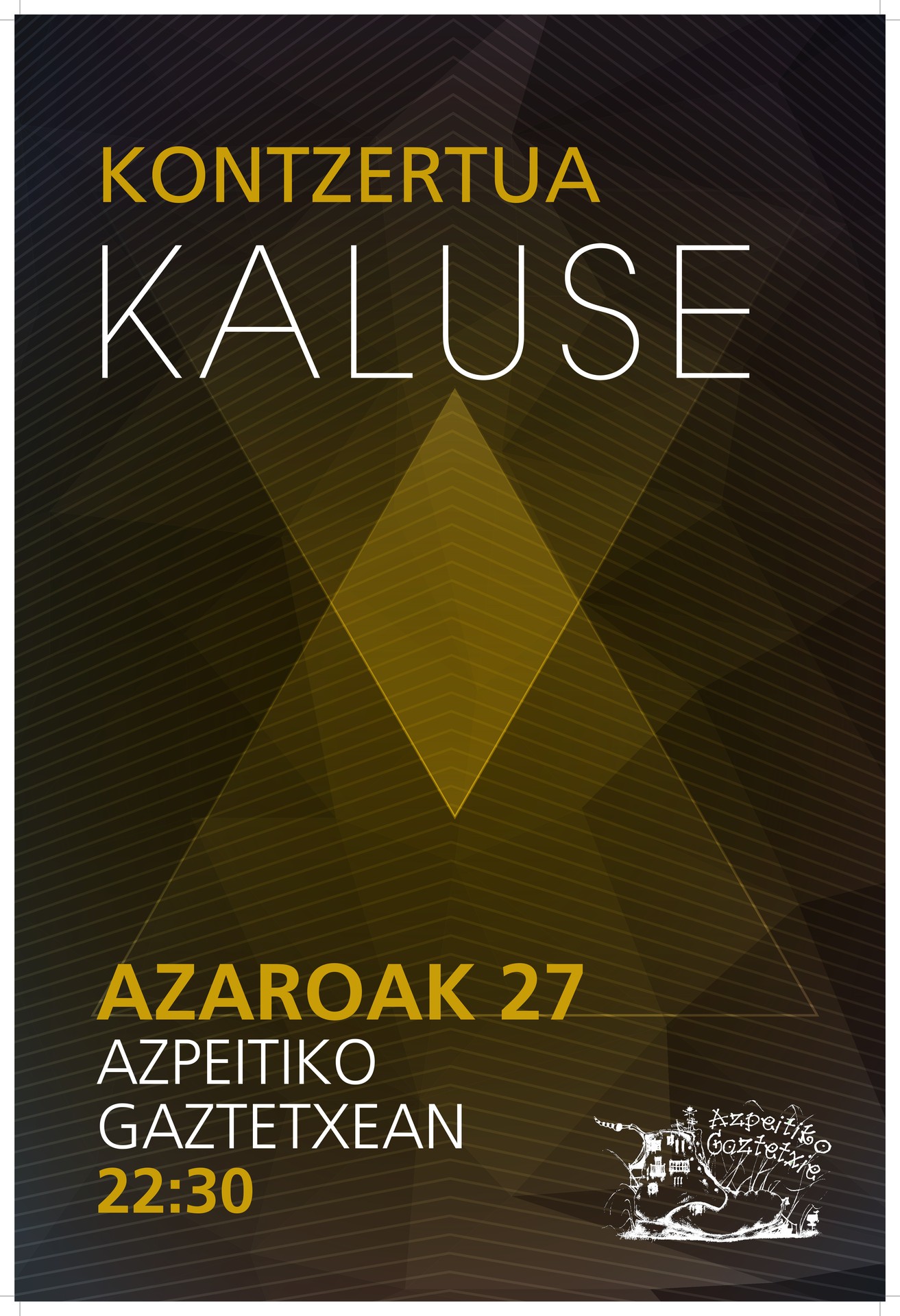 Kaluse taldeak diskoa aurkeztuko du hilaren 27an