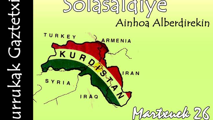 Kurdistani buruzko solasaldia izango da bihar