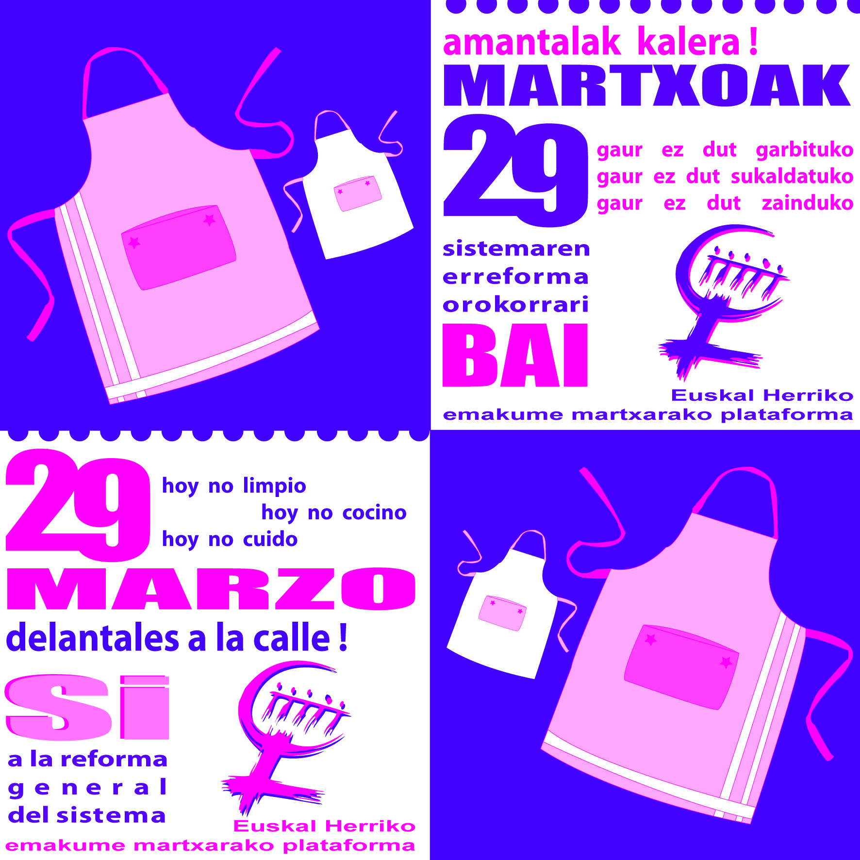 Martxoaren 29ko grebarekin bat egiten ...