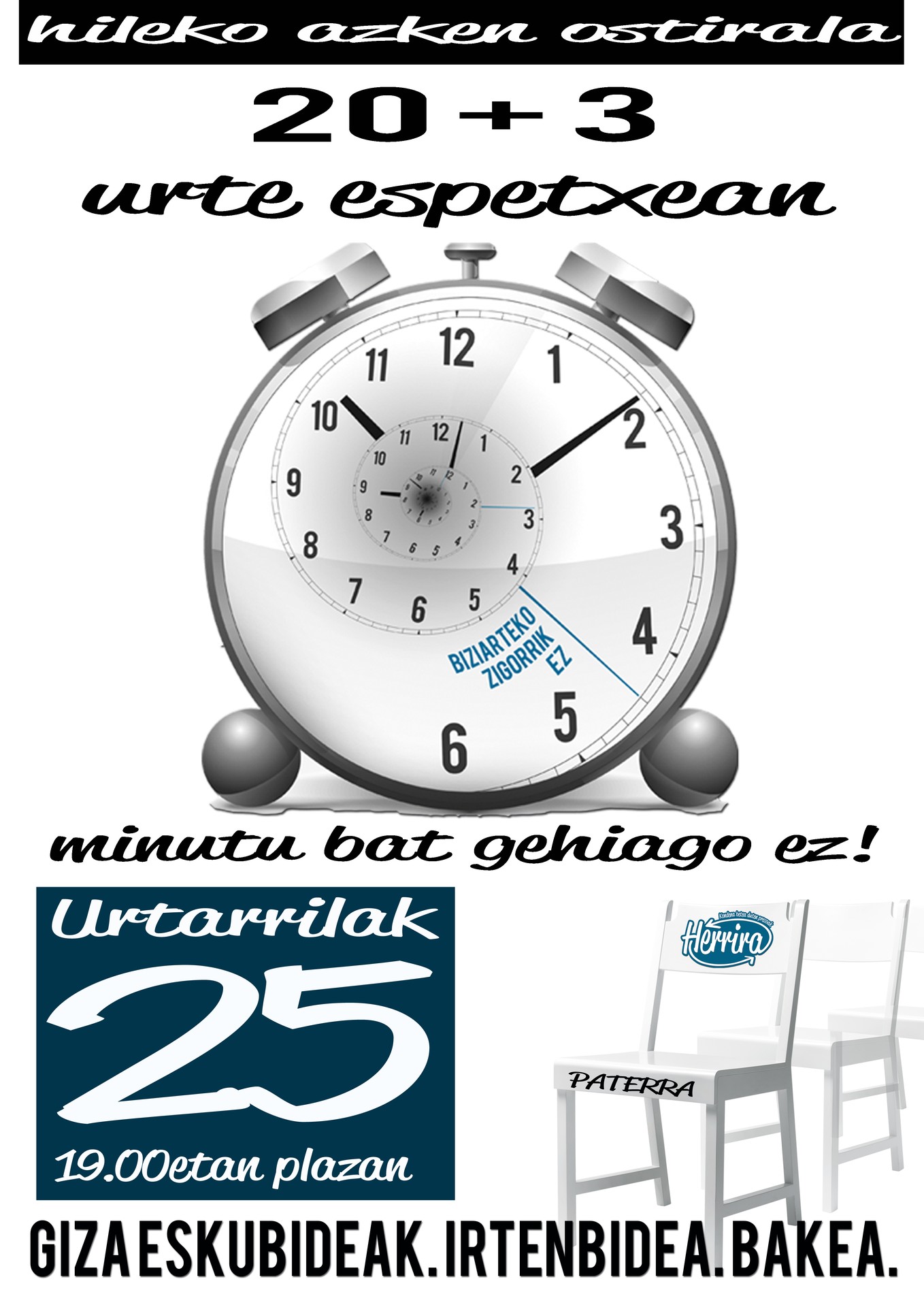 Bilboko manifestazio erraldoiarekin eman diogu ...