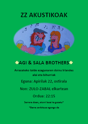 Kontzertua: Agi & Sala Brothers