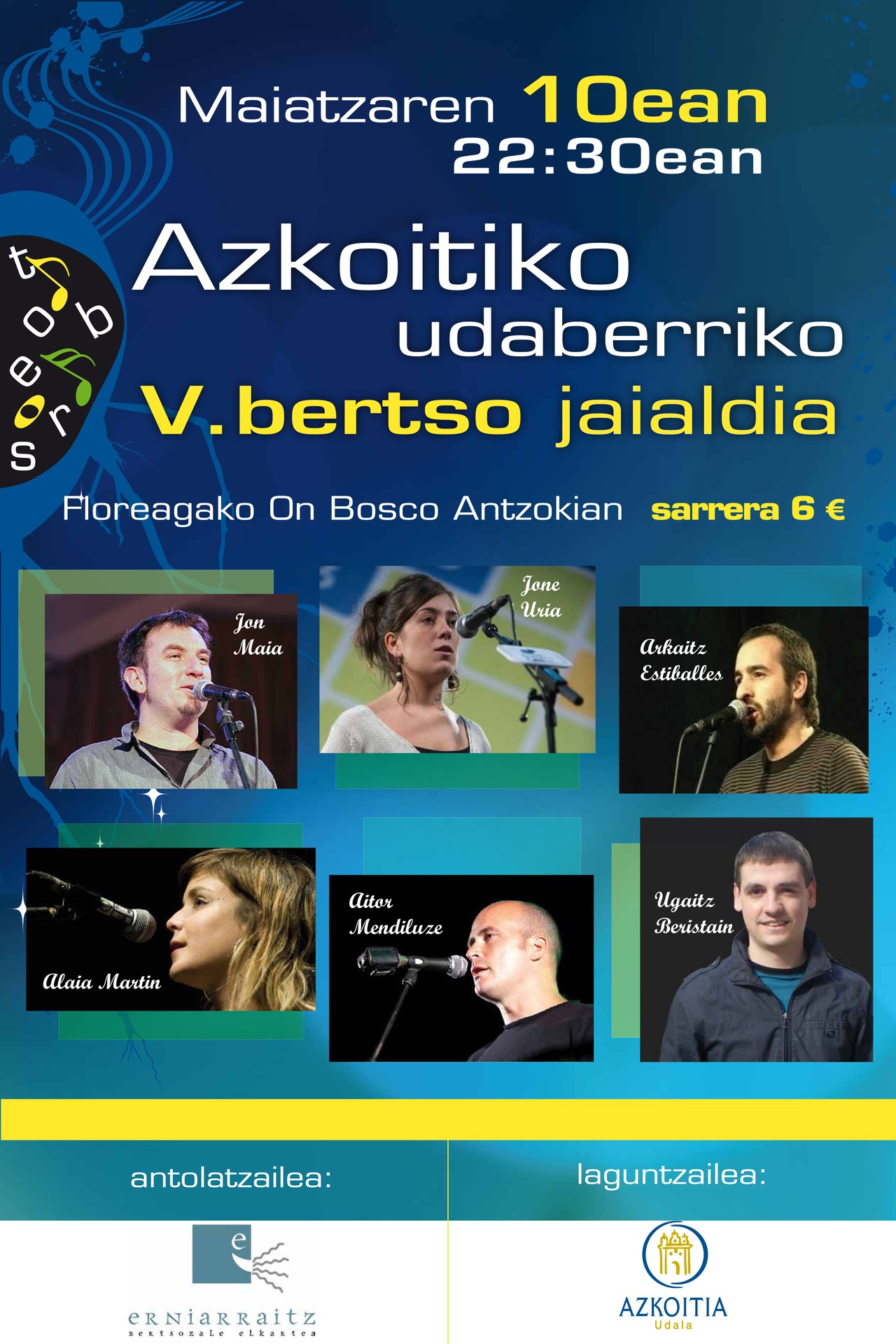 Udaberriko bertso saioa izango da ...