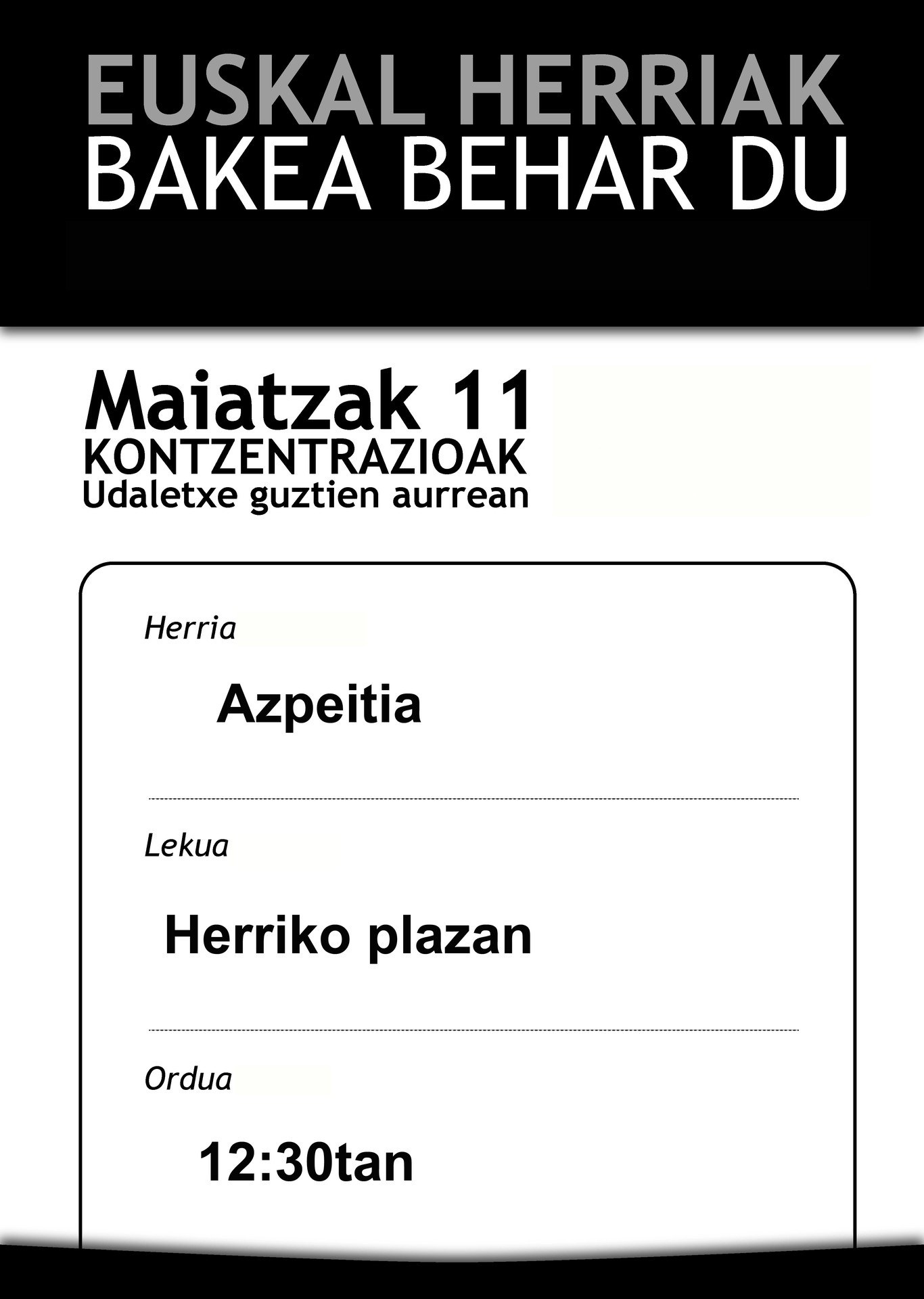 Aste honetako atxiloketekin, argi geratzen ...
