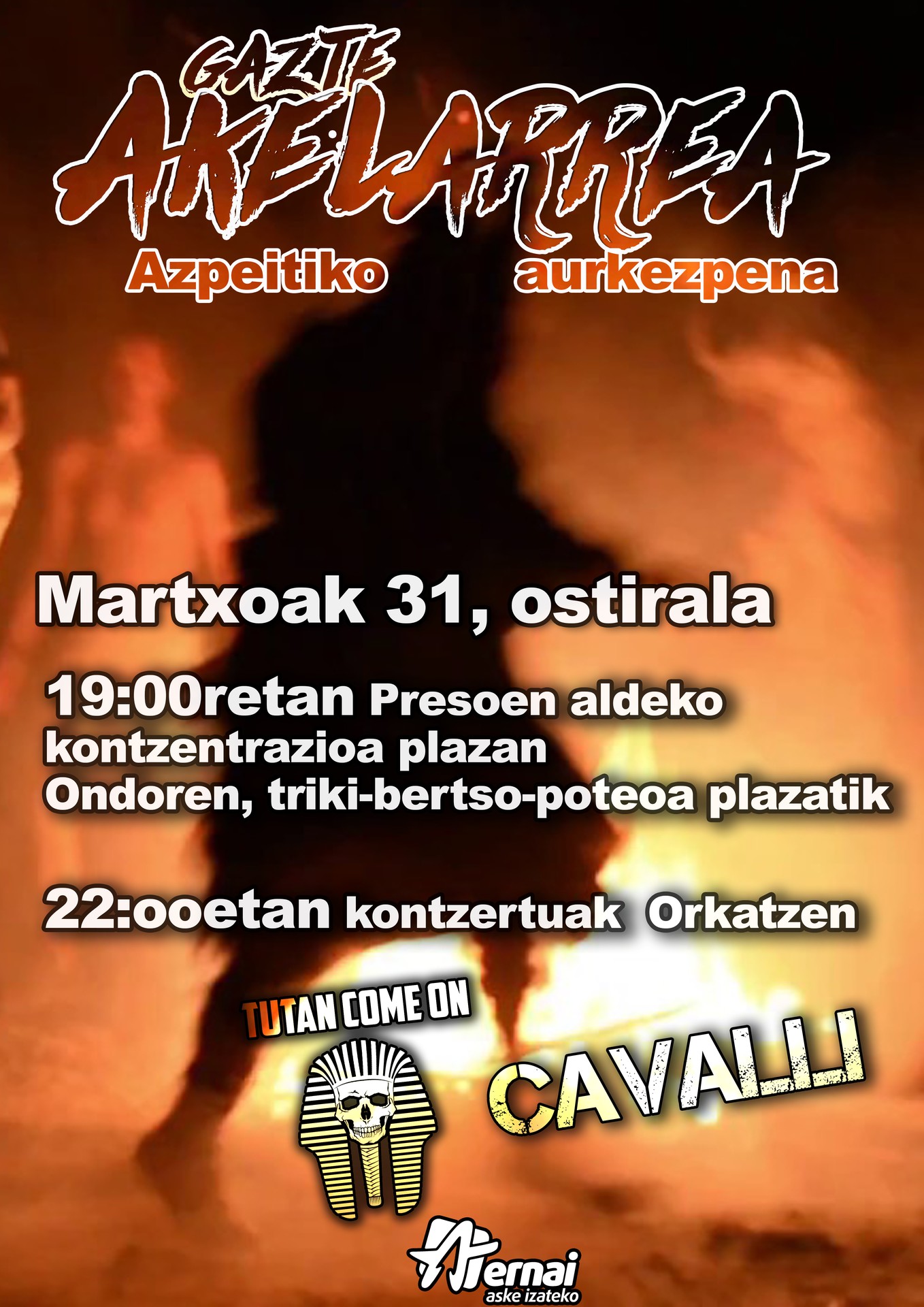 Gazte Akelarrearen aurkezpena izango da ...