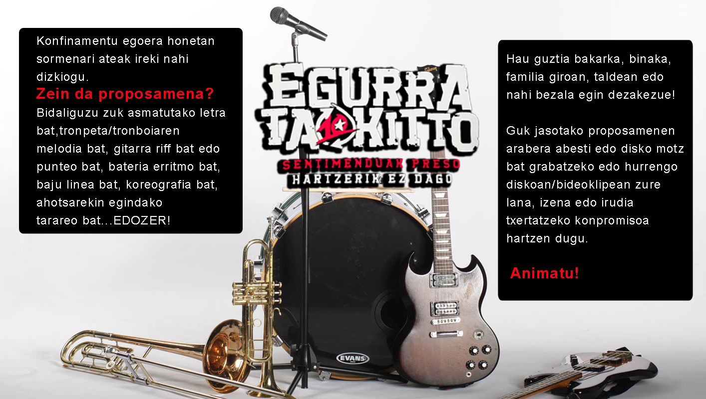 Sormena landu eta bidaliguzu emaitza!
