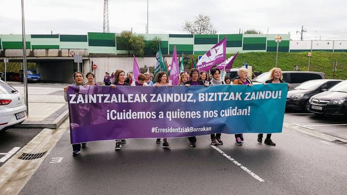 Gipuzkoako egoitzetan grebara deitu dute aste honetarako