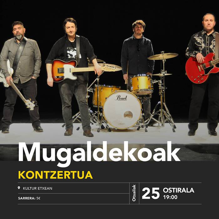 Mugaldekoak taldearen kontzertua