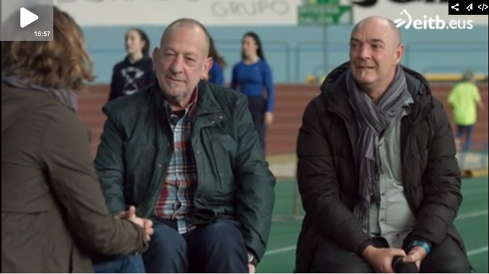 Hara! Xebastian Lizaso eta Andoni Egaña bertsoaz, 'Aulki Jokoa' saioan