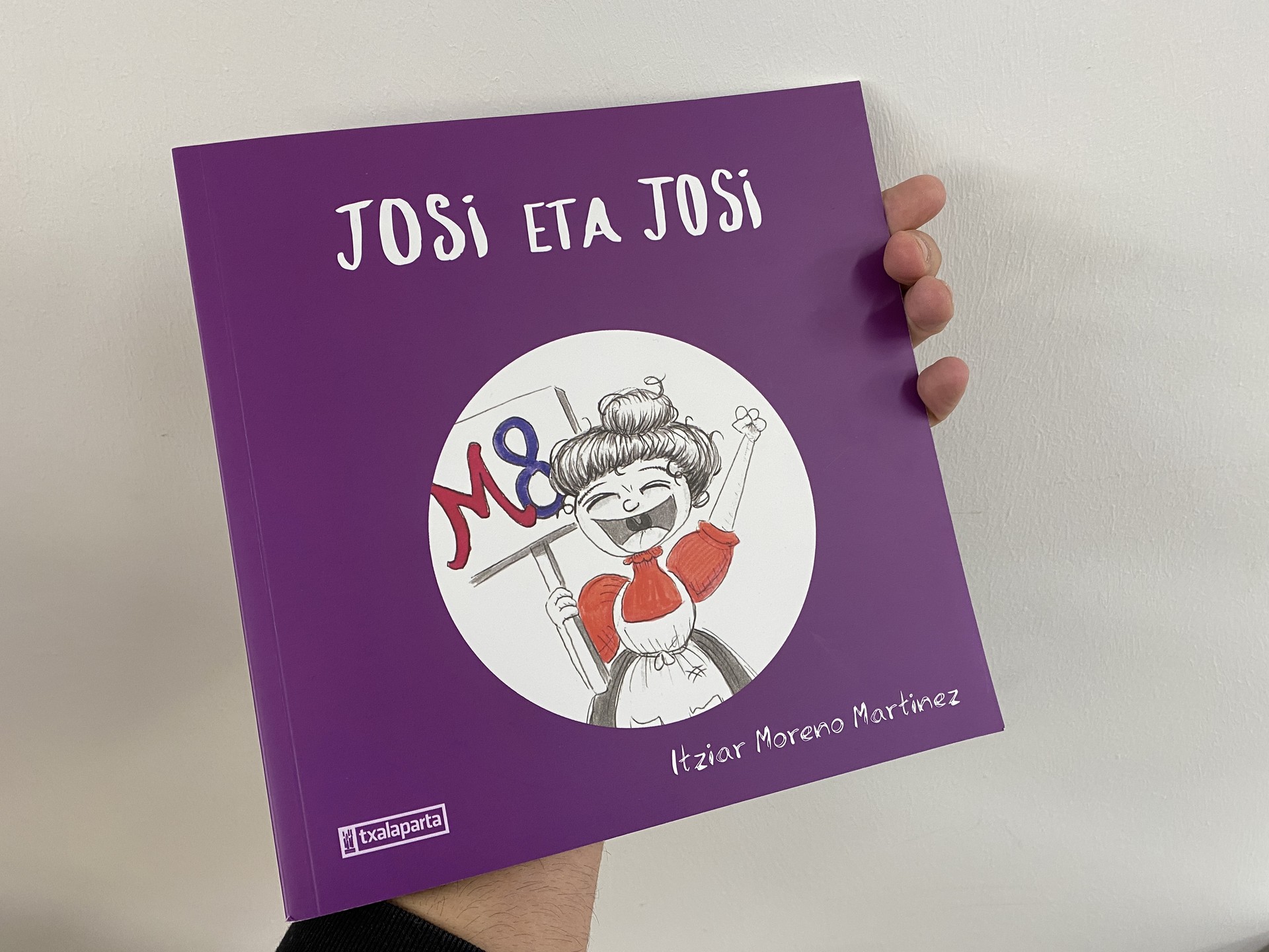 Zozkatu du Maxixatzenek Txalaparta argitaletxeak emandako 'Josi eta josi' liburua