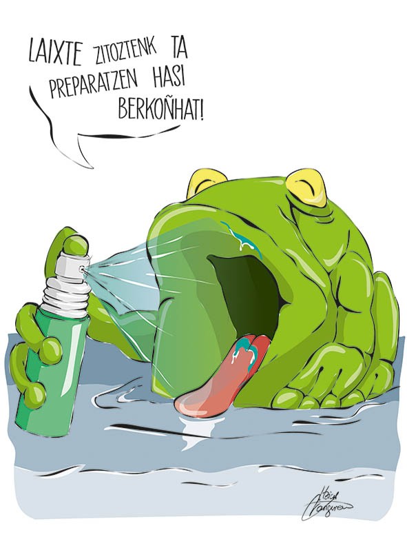 Itziar Arangurenen uztaileko iritzi grafikoa