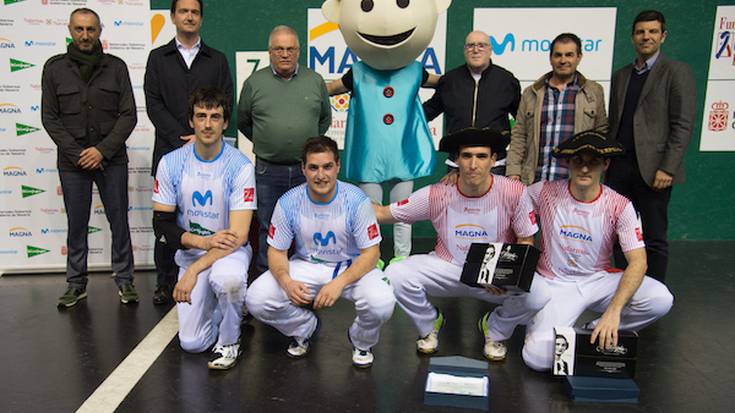 Urrizak eta Ionek Iruñeko Alde Zaharreko V. Erremonte Txapelketa irabazi dute