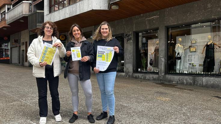 "Momentuz, 154 saltokik bat egin dute aste honetan abian jarriko dugun bonu kanpainarekin"
