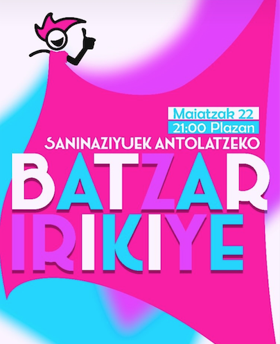 Saninazioak antolatzeko batzar irekia