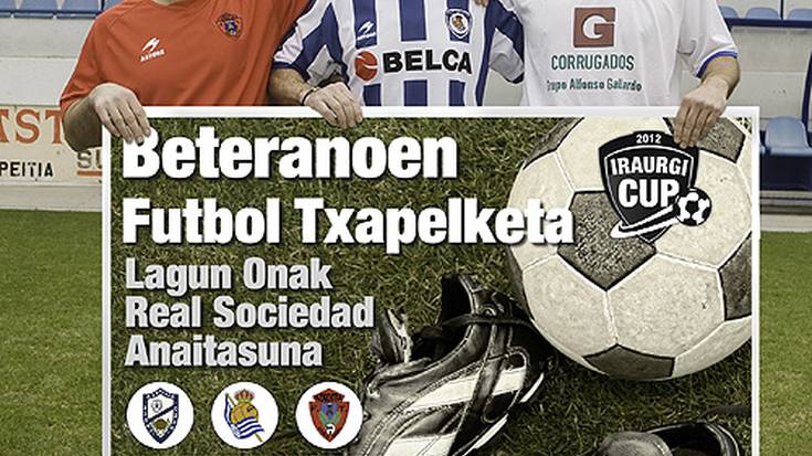 Beteranoek futbol txapelketa jokatuko dute hilaren 17an