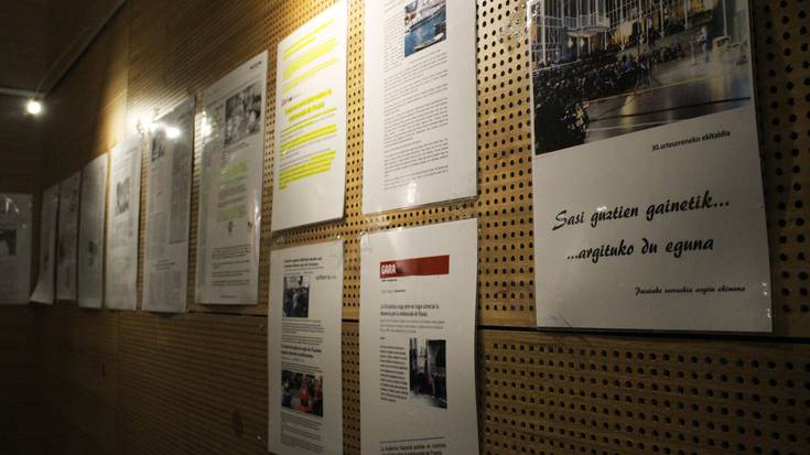 Pasaiako segadan gertatutakoa herriratzeko, erakusketa