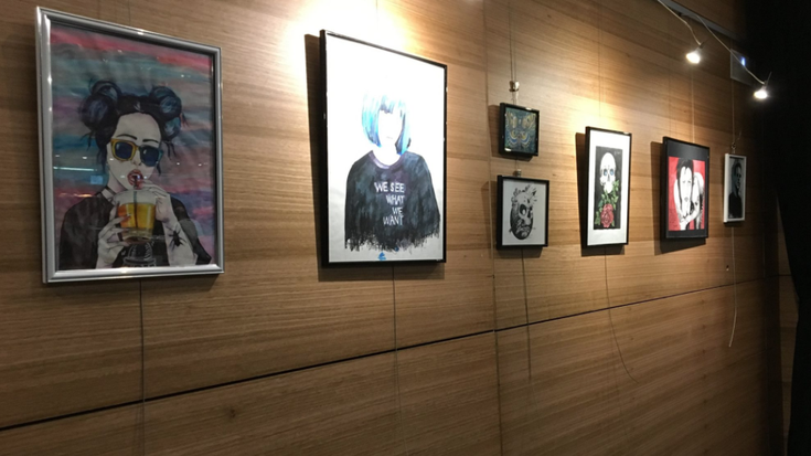 Igandera arte izango dira ikusgai Ihintza eta Garazi Arakistainen margolanak, Sanagustinen