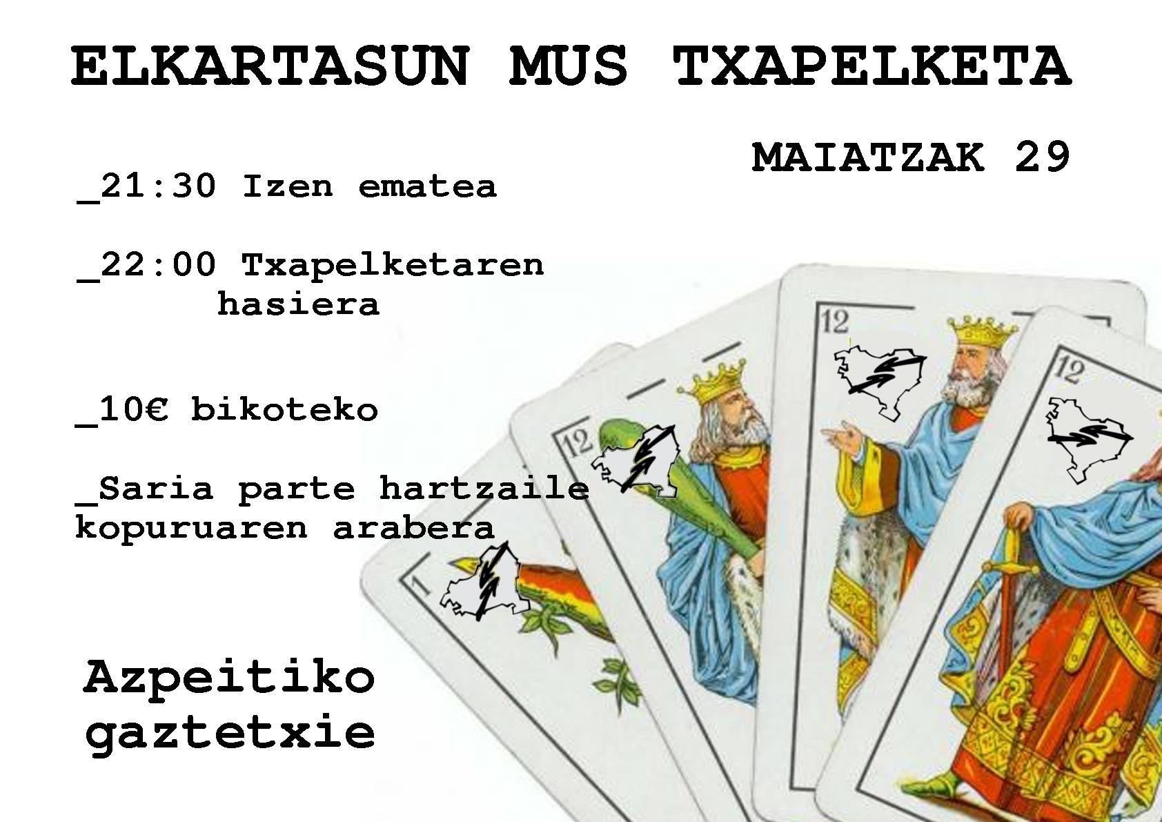 Euskal presoekiko elkartasun mus txapelketa, ostiralean