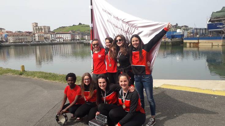 Euskadiko Batel Txapelketa irabazi dute Leire Ibarrek eta Maren Caballerok kadete mailan